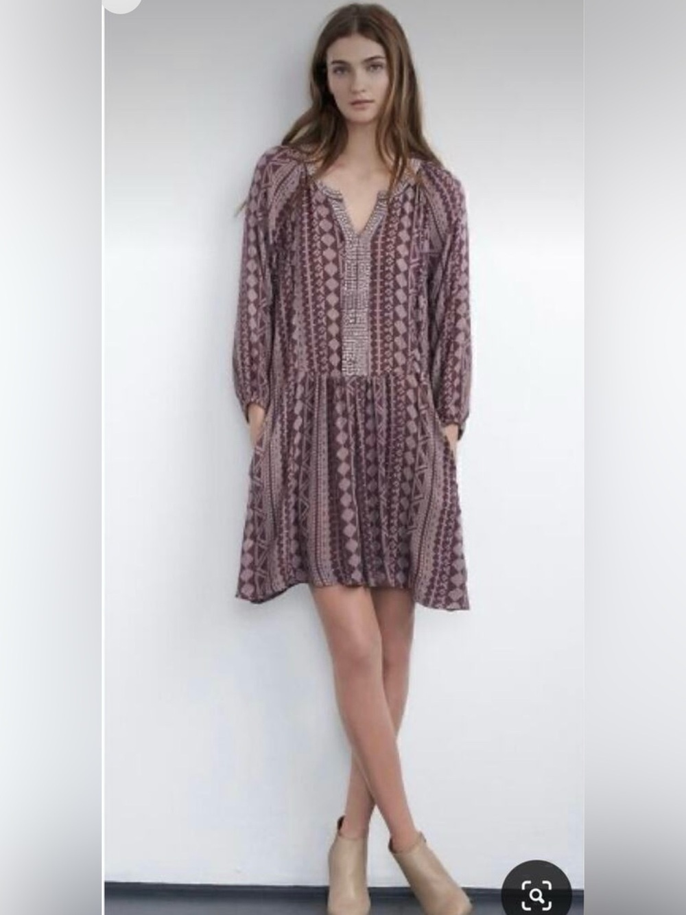 Anthropologie Velvet by Spencer Graham Dress